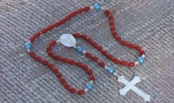 Student's rosary confiscated for violating district gang policy
