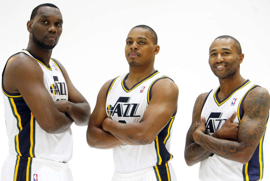Last year the Jazz brought in a lot of veteran players to make a playoff push. If they want to go deep into the playoffs they might need to take time and have a losing season or two.