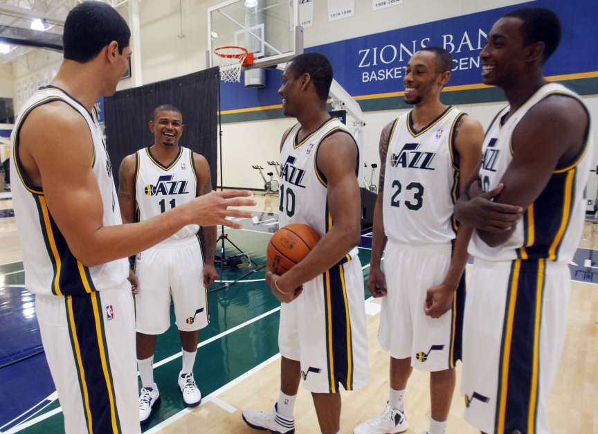 Utah Jazz begin first day of camp