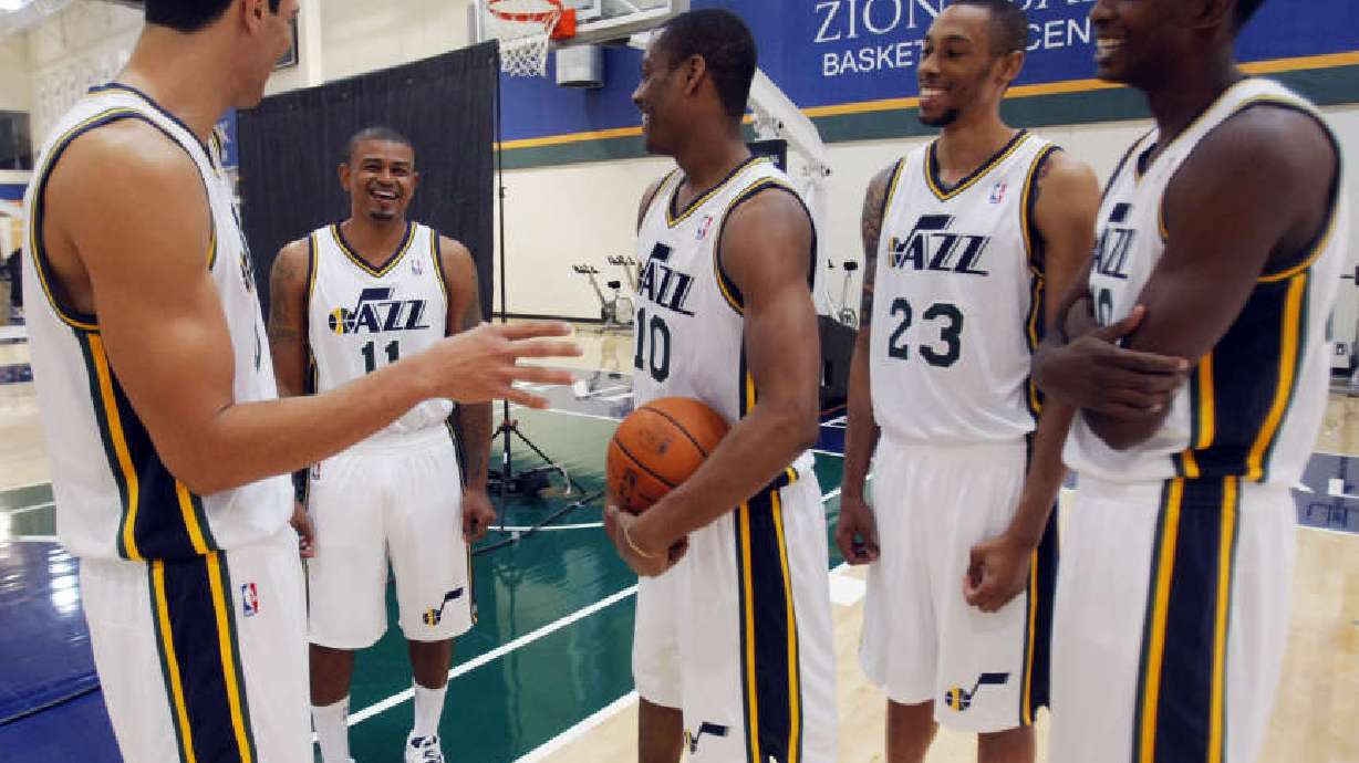 Utah Jazz begin first day of camp