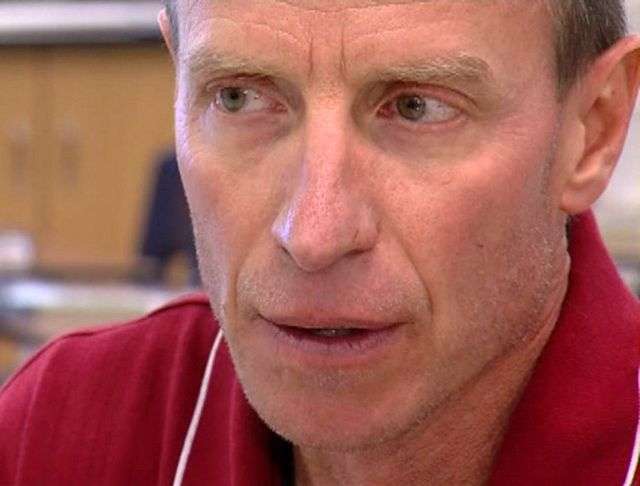 Kevin Dickerson, a Utah County Search and Rescue team member who helped bring BASE jumper Adam Gardner down, spoke to KSL News Tuesday, Oct. 2, 2012. He said Gardner's first words to him were, "Come on, let's go! Get me out of here."