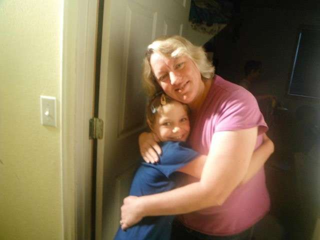 Arin Jones and Suzy pose for a photo. (Photo: Jay Jones)