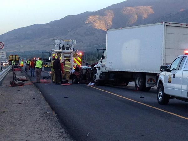 Fatal accident slows traffic on I15 near Centerville