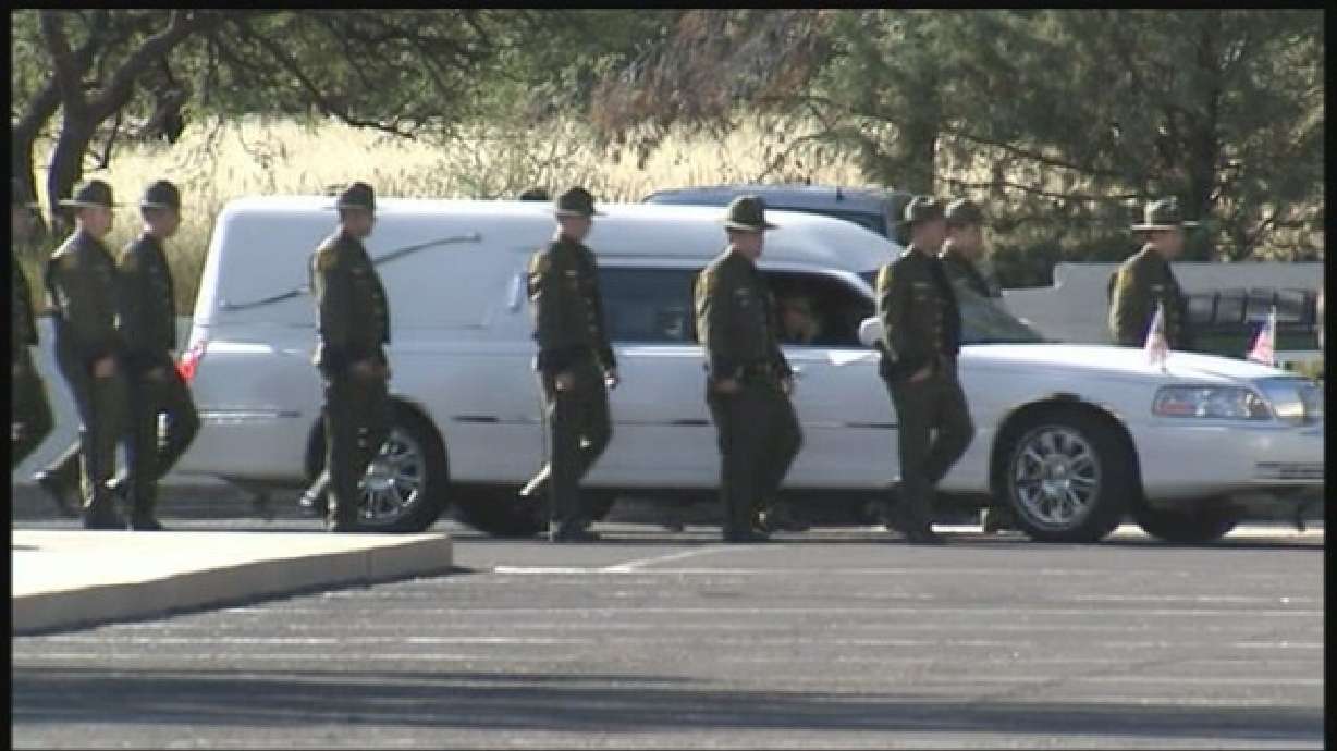 Family holds memorial for border patrol agent killed in action