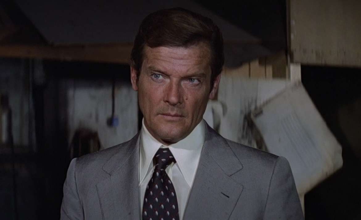 Roger Moore as James Bond