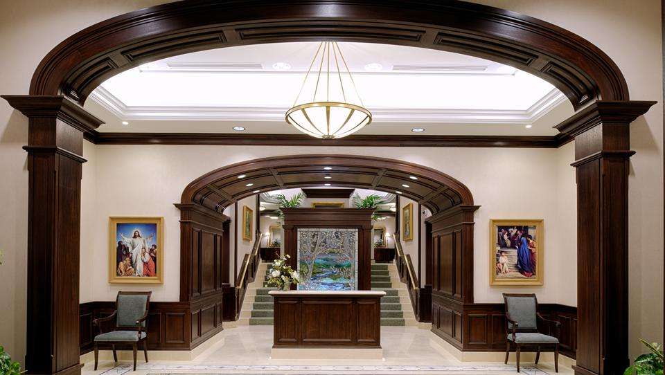 Entry into the renovated Boise Idaho Temple. © 2012 Intellectual Reserve, Inc. All rights reserved.