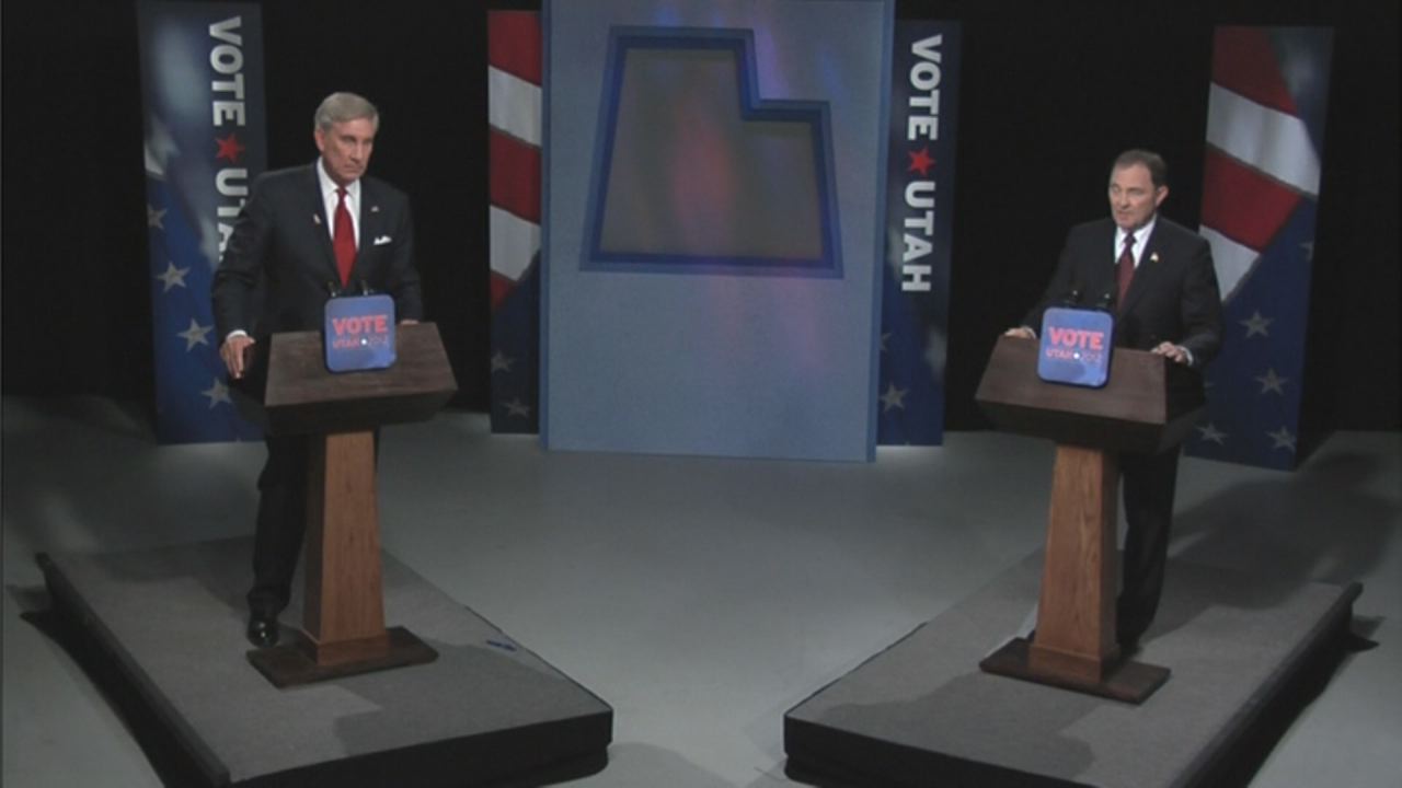 Cooke, Gov. Herbert debate economy, education 
