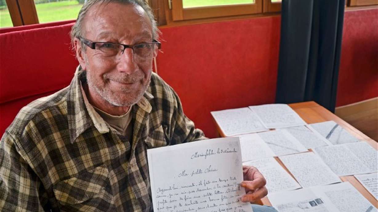 Love letters sent from Nazi labor camp delivered 70 years later
