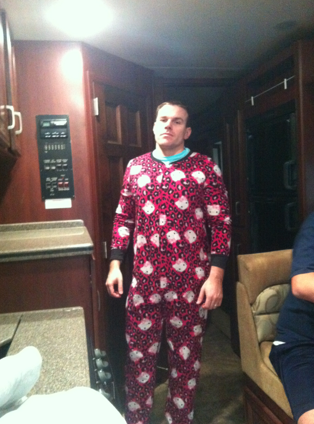Jason in the Pajamas of Shame