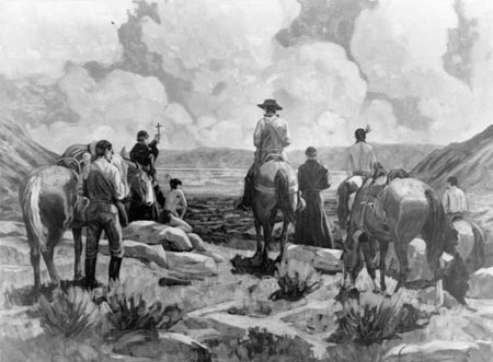 The Dominguez-Escalante Expedition enters Utah Valley