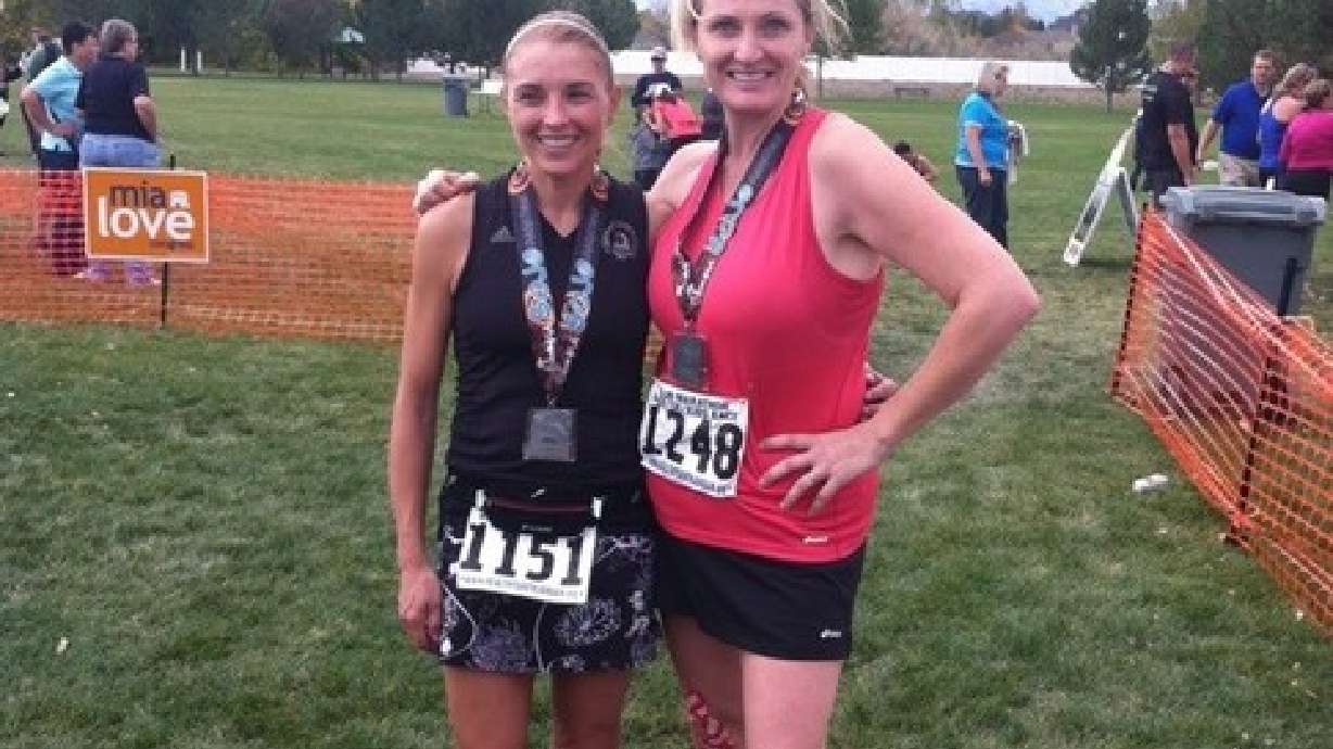 Running my friend through her first marathon