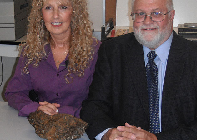 Doorstop discovered to be 4.5B-year-old meteorite