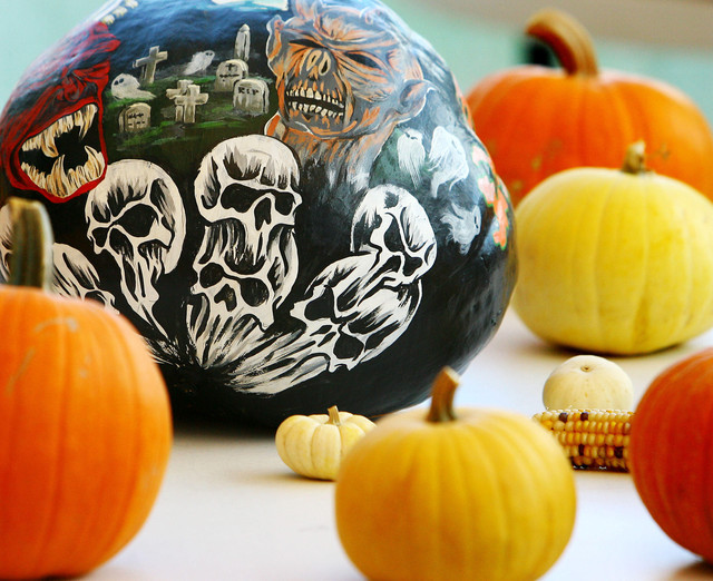 Prison inmates harvest, decorate pumpkins for disabled kids 