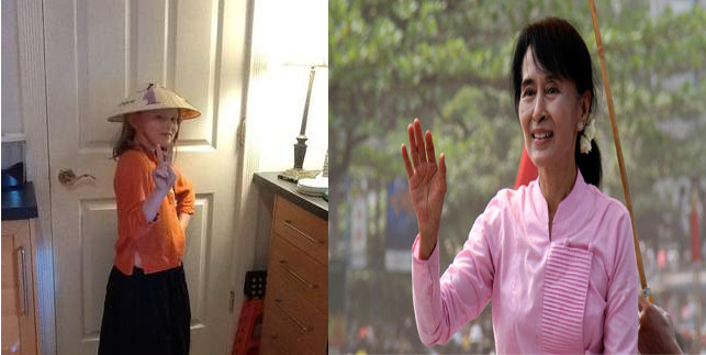 Third-grader dresses up as different historical figure every day