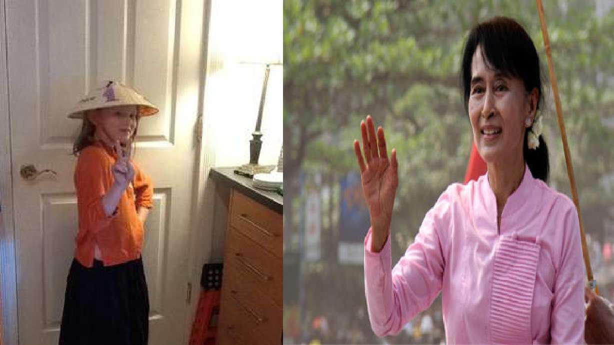 Third-grader dresses up as different historical figure every day