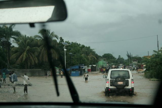 From Haiti, with love: storm sends Utah volunteers packing