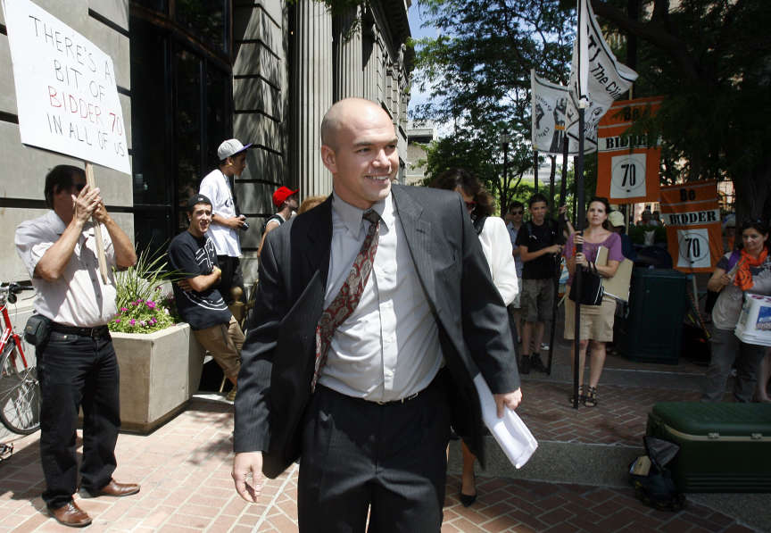 DeChristopher can't have 'social justice' job