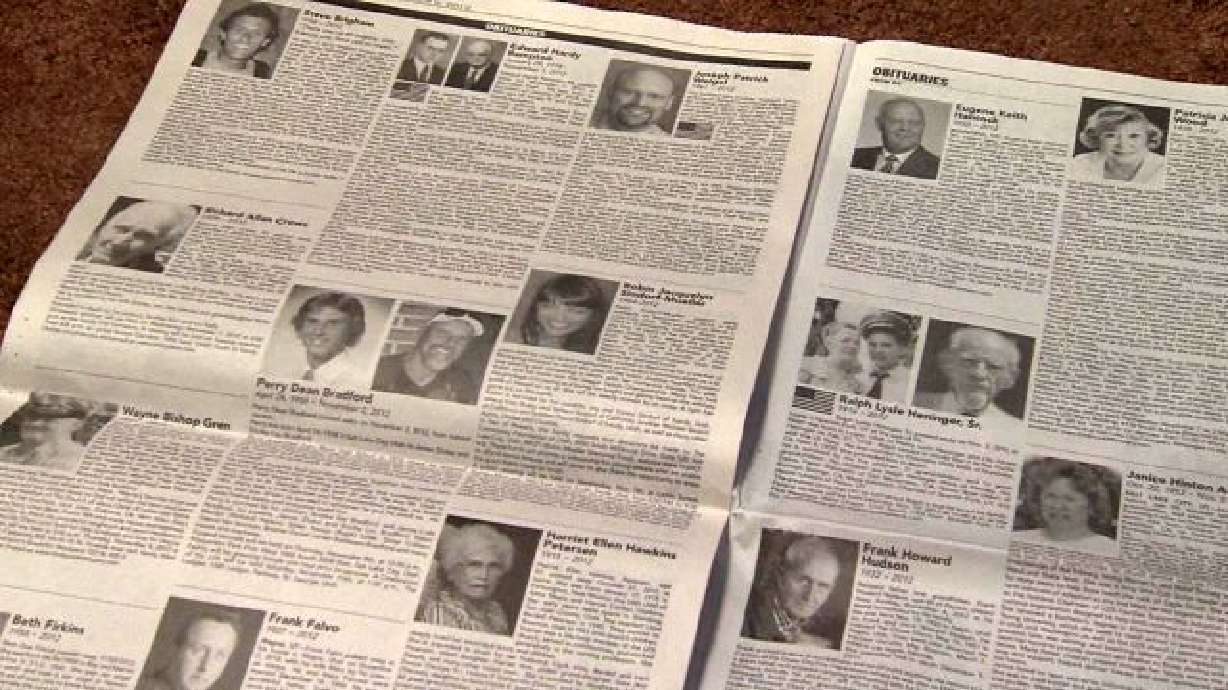 Burglary via obituary a growing problem in Utah