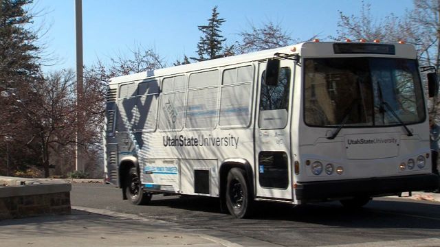 USU unveils new wireless electric bus