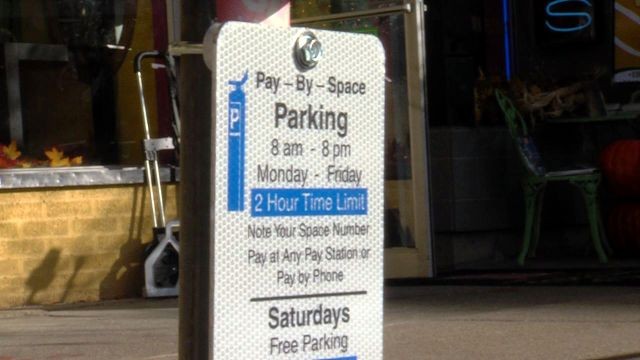 No more free metered parking downtown, but there is the 'Jingle Bus'