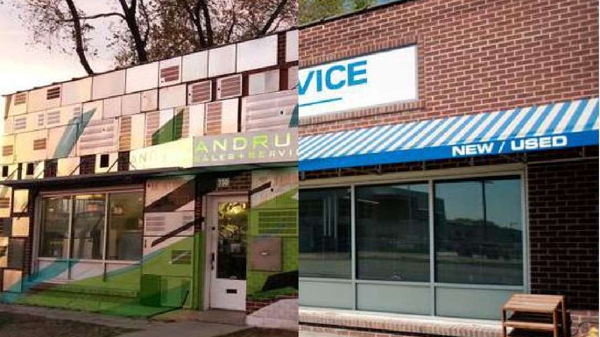 Graffiti, steel make west-side business community's own