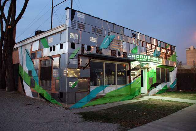 Graffiti, steel make west-side business community's own