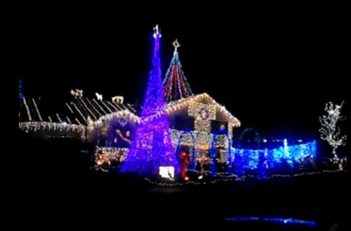 100K lights make up Lehi family's Christmas display