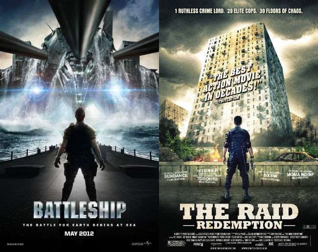 "Battleship" and "The Raid: Redemption"