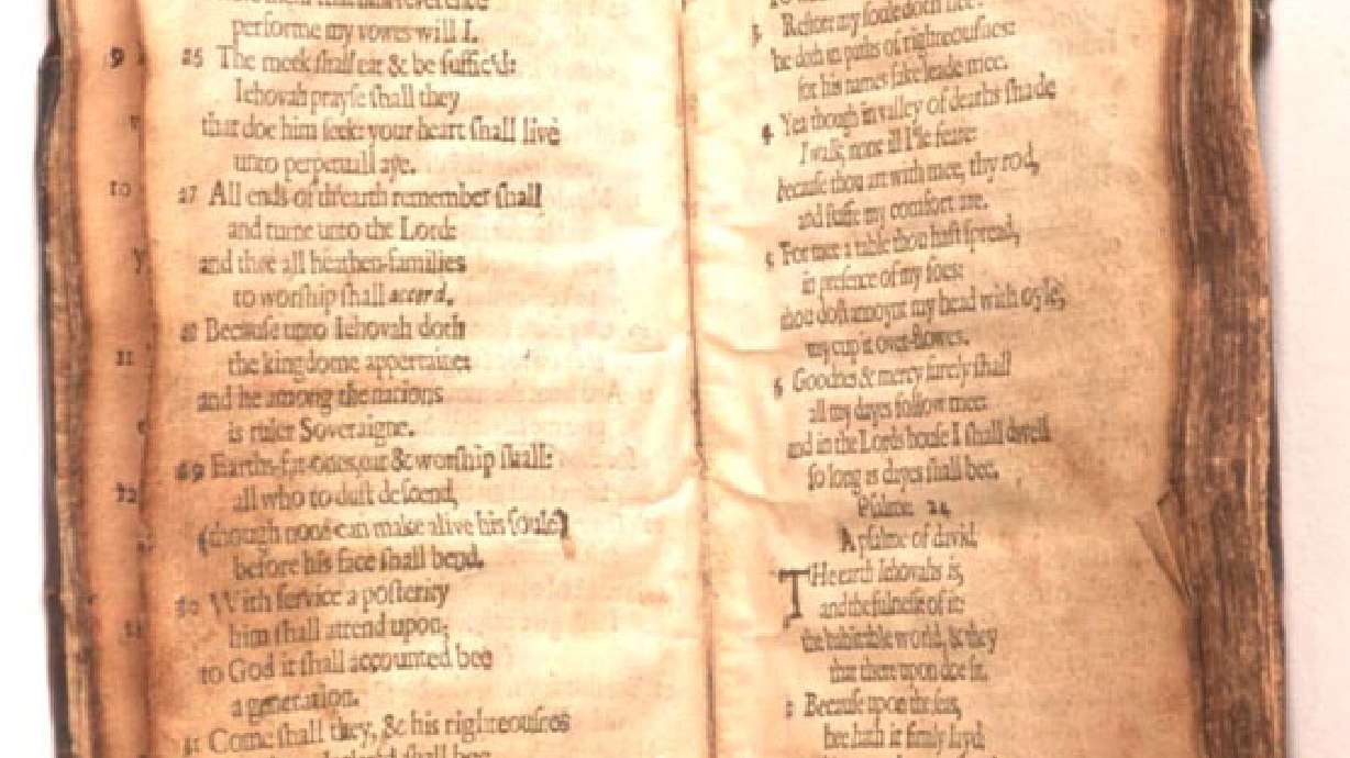 Boston church to auction 1640 hymnal