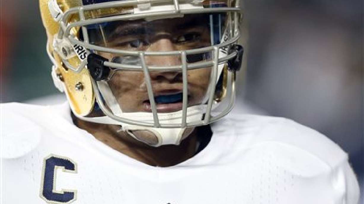 Mormon linebacker at Catholic Notre Dame