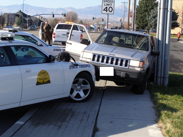 Driver heads wrong way on freeway; troopers suspect drugs a factor