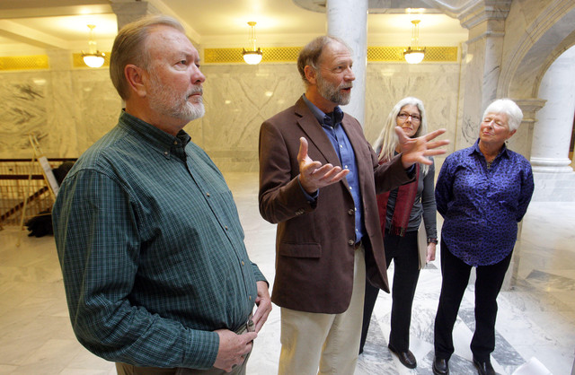 Nevada pipeline protesters urge Herbert not to sign deal