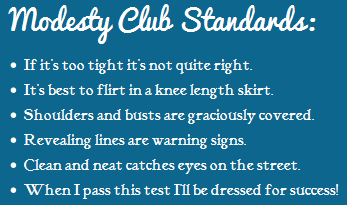 Teen's Modesty Club gets nationwide attention