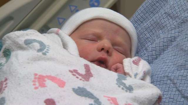 Matix Tai Penrod decided 12-12-12 at 12:12 p.m. sounded like the perfect time to make a grand entrance.