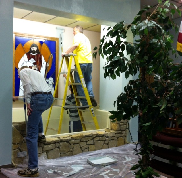 Congregations of different faiths form friendship after storm