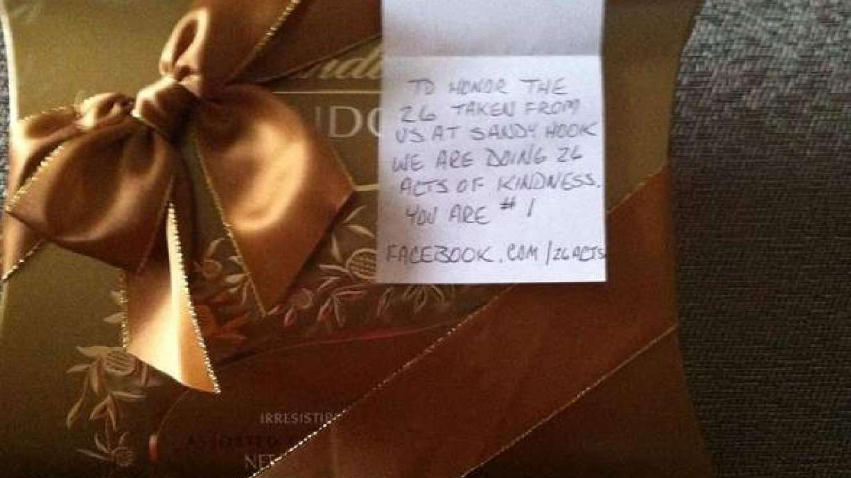 26 Sandy Hook victims honored by 26 acts of kindness