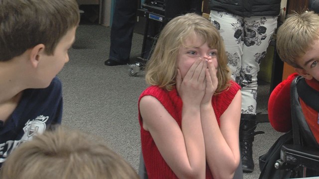 Girl with severe epilepsy granted wish to meet Cake Boss