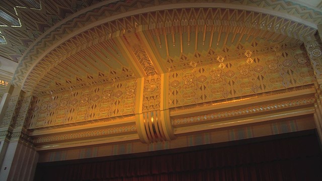 Ogden High School restored complete with art deco details