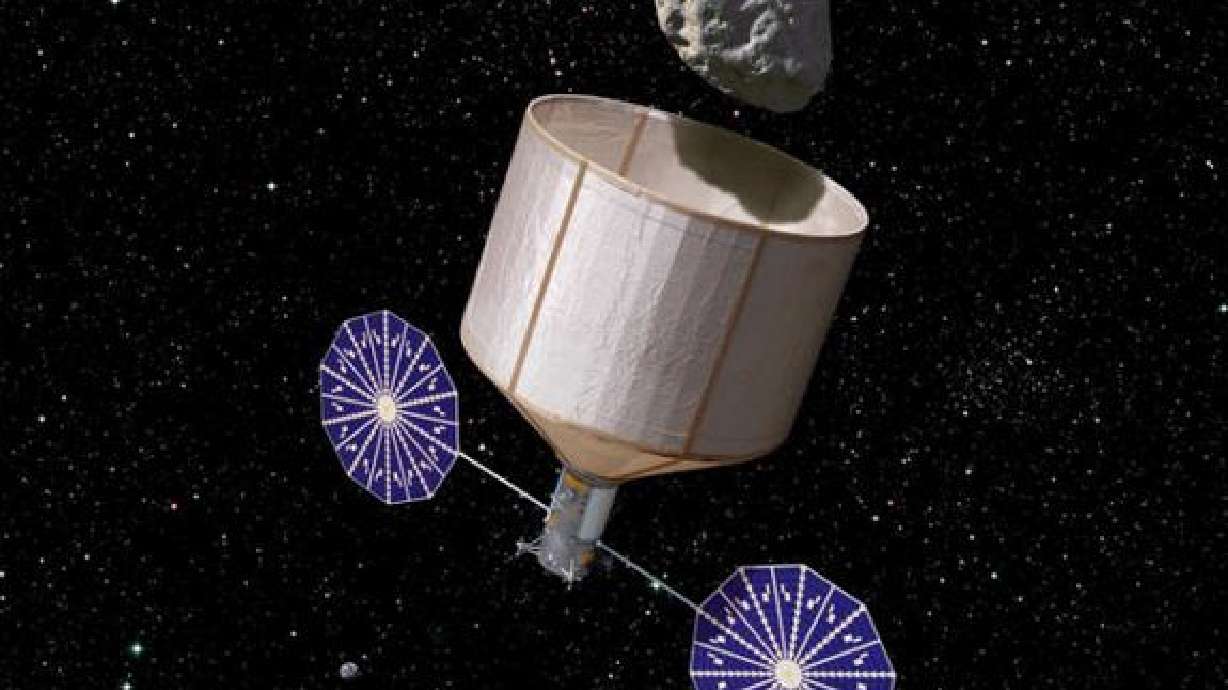 NASA looks at capturing asteroid, dragging it into moon's orbit