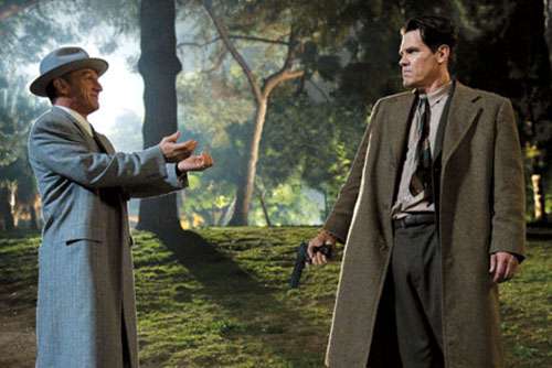 Sean Penn and Josh Brolin in "Gangster Squad"