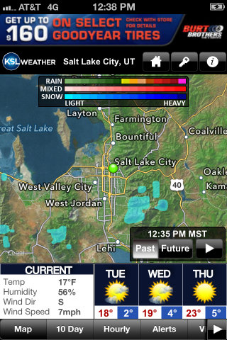 KSL Weather app