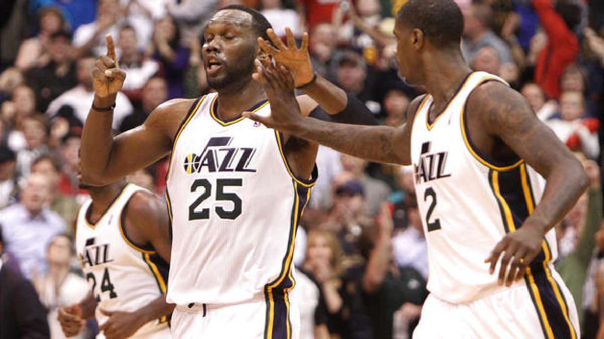 Jazz handle the Heat of the moment