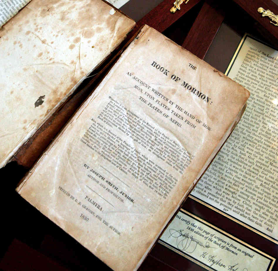 Stolen 1st edition Book of Mormon returned to owner