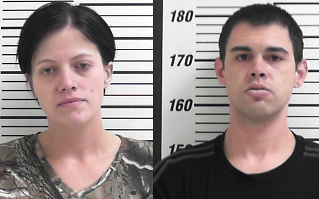 Police arrest couple accused of stealing snowblowers