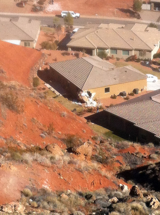 Woman recovers after getting hit by boulder