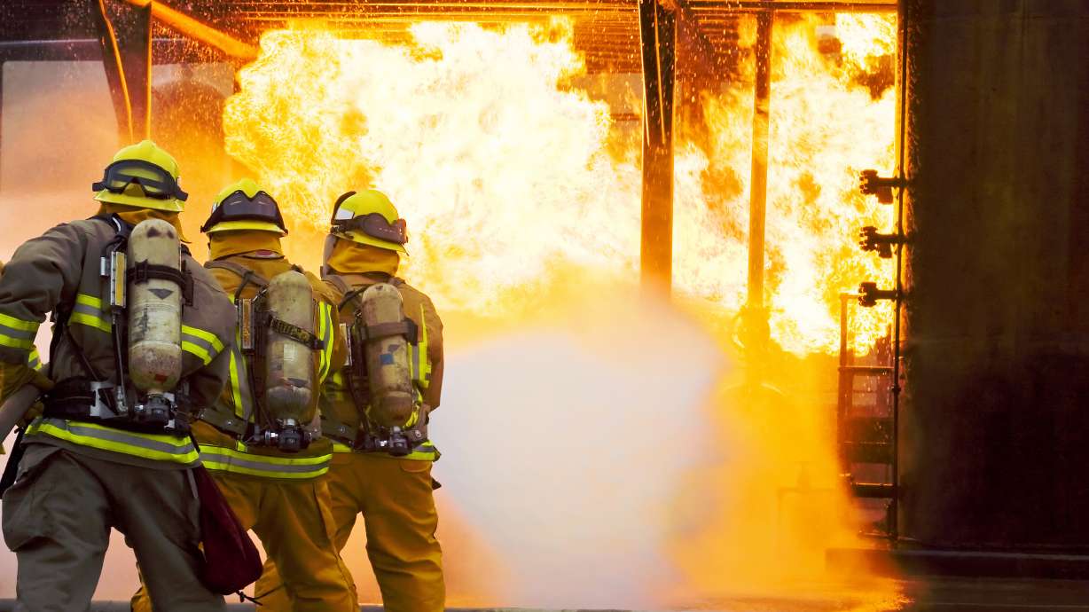 Firefighters swallow hi-tech pill before running into blaze