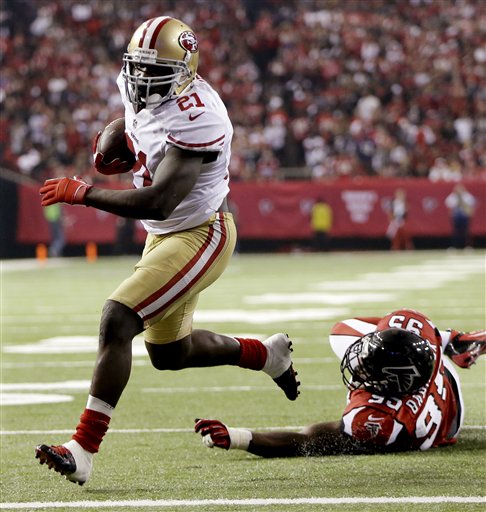 Frank Gore fined for his socks; Delmon Young must lose weight