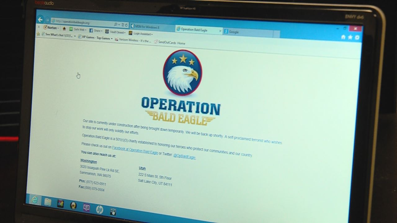 Hackers disable military charity site