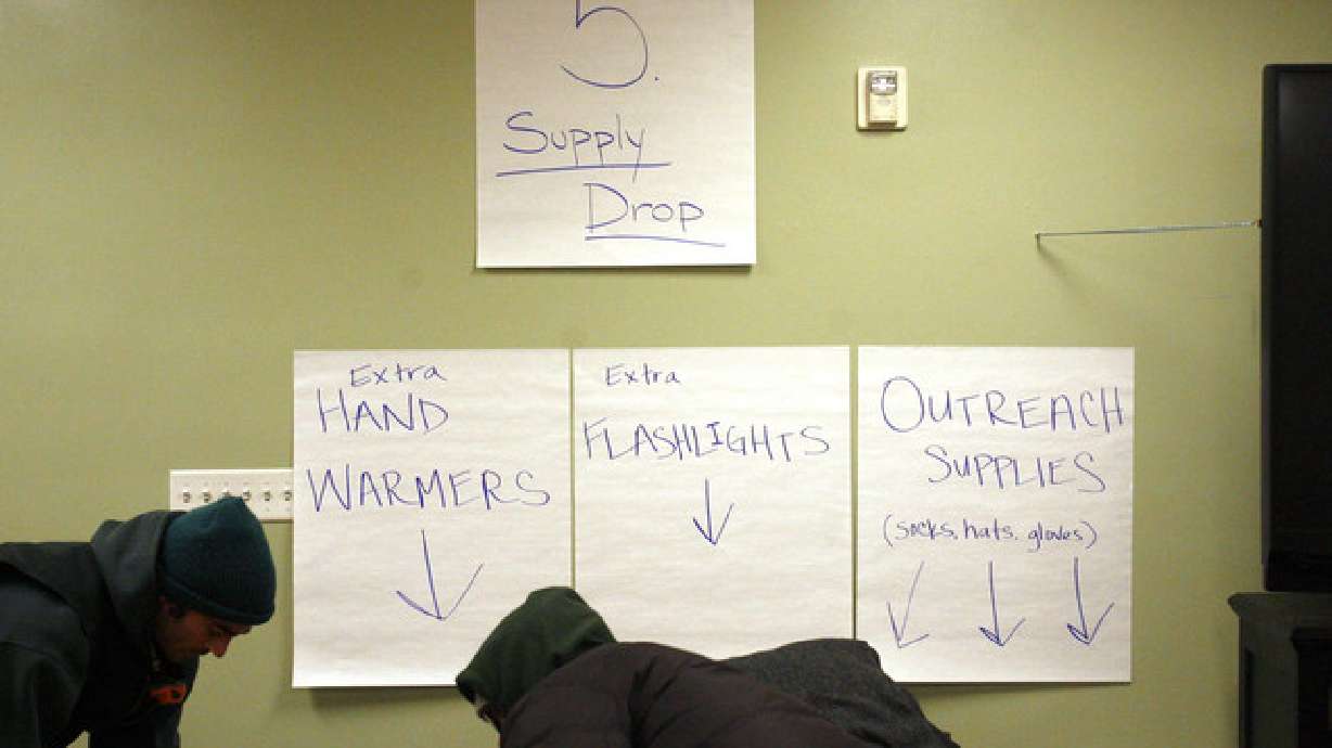 Volunteers count homeless throughout Utah