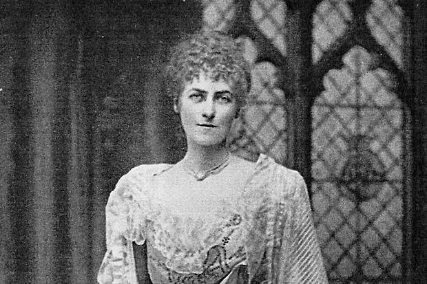 Lady Alice Douglas-Pennant, daughter of Lord Penrhyn and second of 15 children. She was reportedly banished to the nursery of the castle in which she live because she fell in love with a gardener.